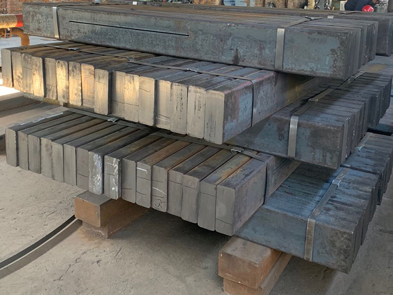 Cathode flat steel